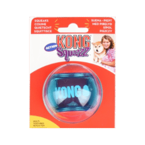 520481_V_01 Kong® Squeezz® Bal Rood & Blauw