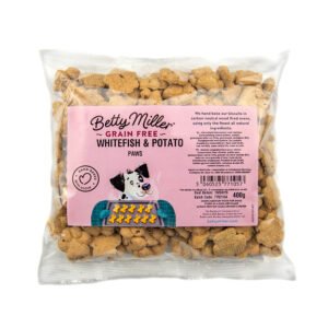 Betty Miller Grain Free White Fish & Potato paws Betty Miller Grain Free White Fish & Potato paws