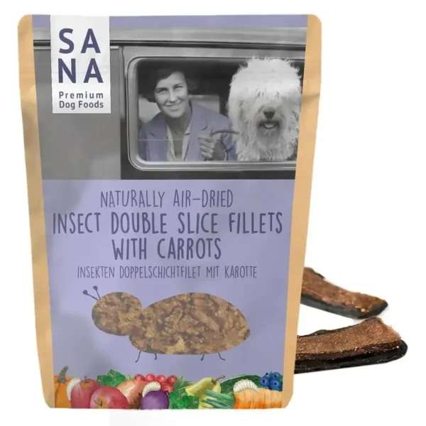Sanadog - Insectenfilet met wortelen