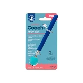 3-high-uxvydi COMPANY OF ANIMALS COACHI TARGET STICK AANWIJSSTICK BLAUW 15-70 CM